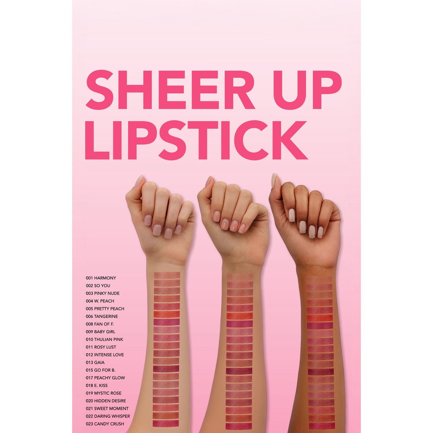 Flormar Sheer Up Lipstick - MALLTURK