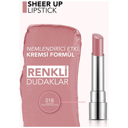 Flormar Sheer Up Lipstick - MALLTURK