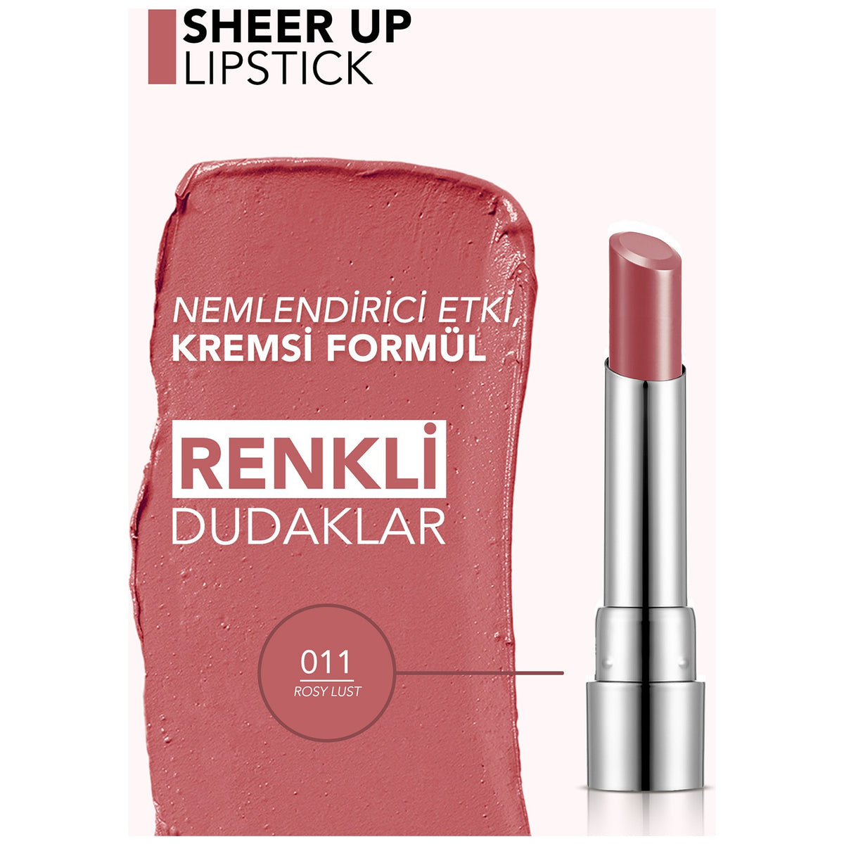 Flormar Sheer Up Lipstick - MALLTURK