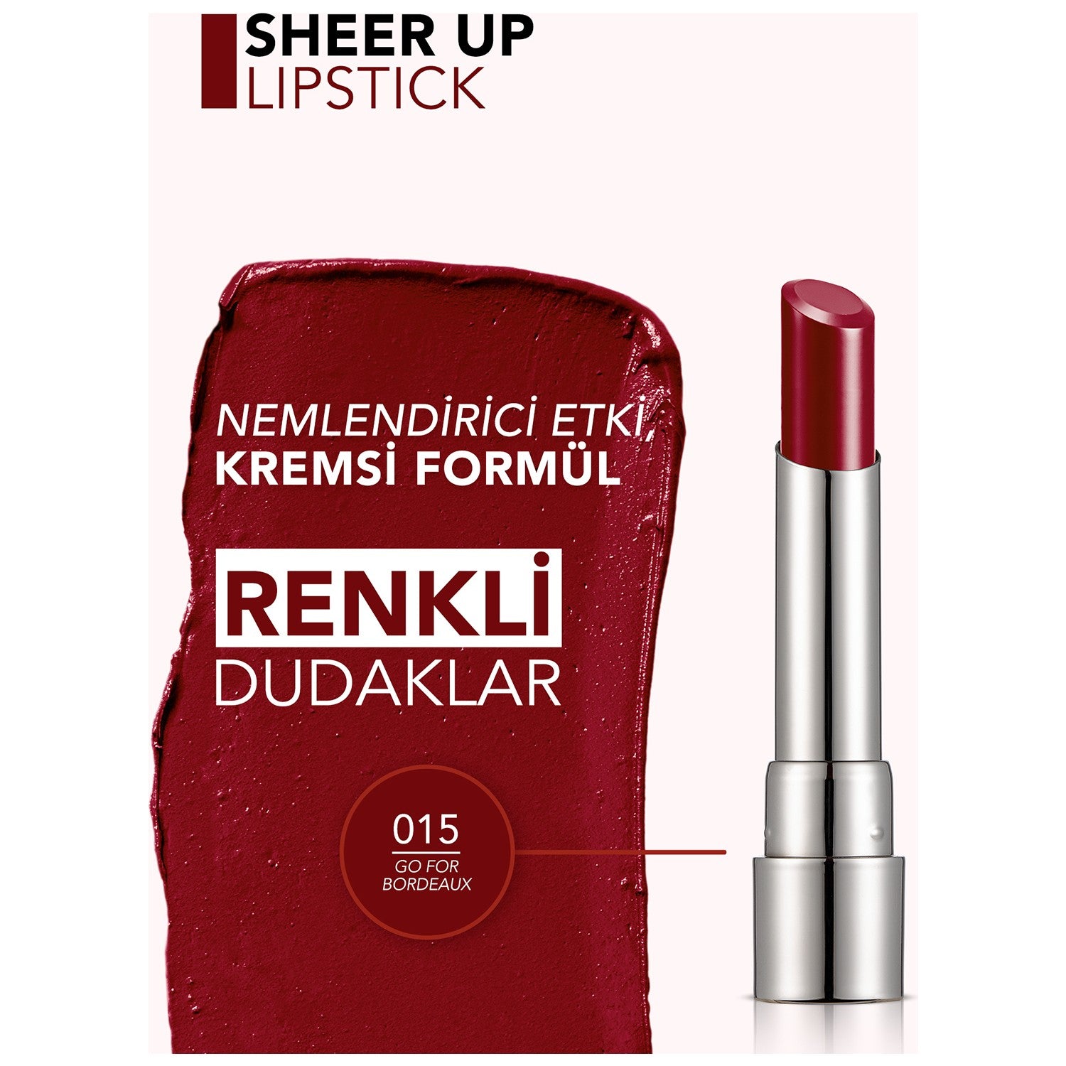 Flormar Sheer Up Lipstick - MALLTURK