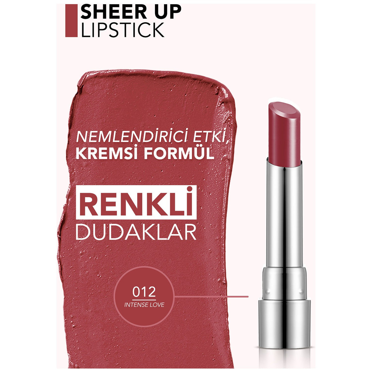 Flormar Sheer Up Lipstick - MALLTURK