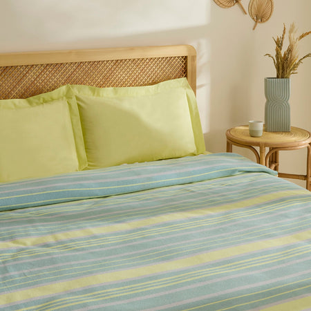 Karaca Home Lynora Double Bedspread and Quilt Set Khaki - MALLTURK