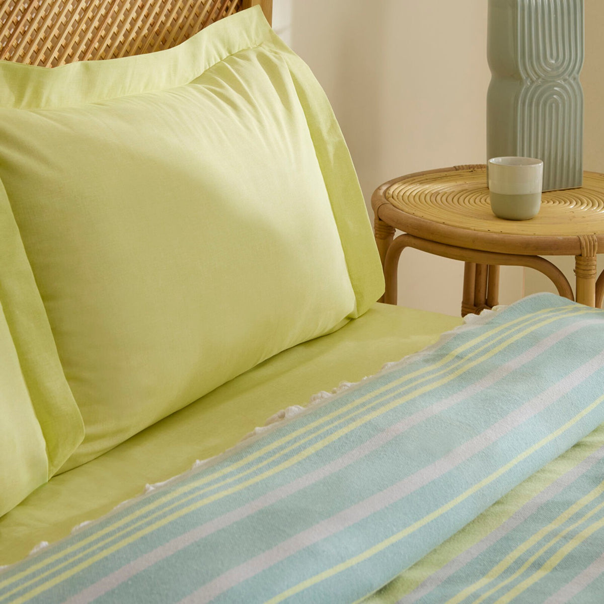 Karaca Home Lynora Double Bedspread and Quilt Set Khaki - MALLTURK