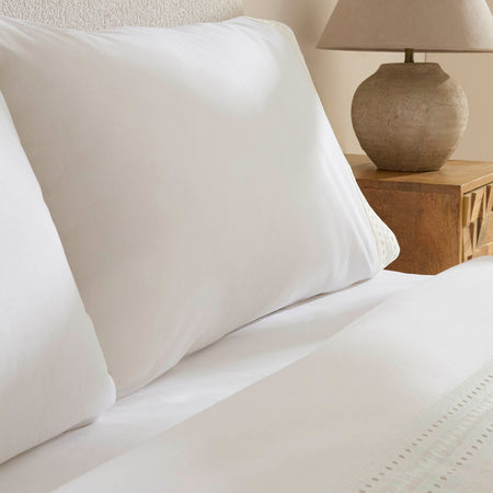 Karaca Home Calisse Guipure Lace Double Duvet Cover Set White - MALLTURK