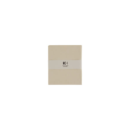 Karaca Home Basic 100% Cotton Double Flat Sheet, Ecru - MALLTURK