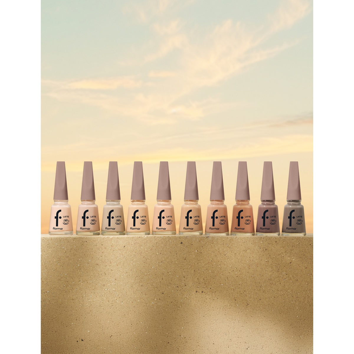 Flormar Latte Nail Polish - MALLTURK