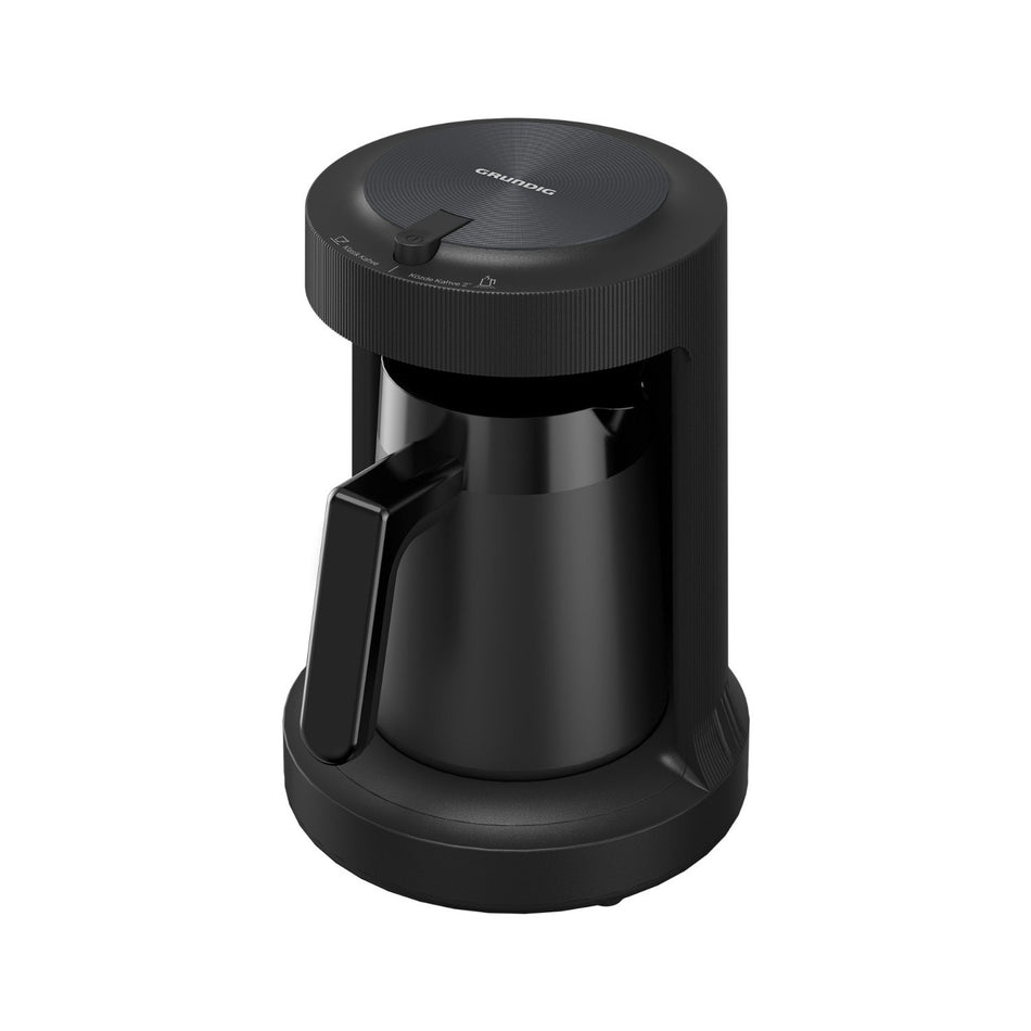 Grundig TKM 1541 B Black Turkish Coffee Maker, 4-Cup Capacity