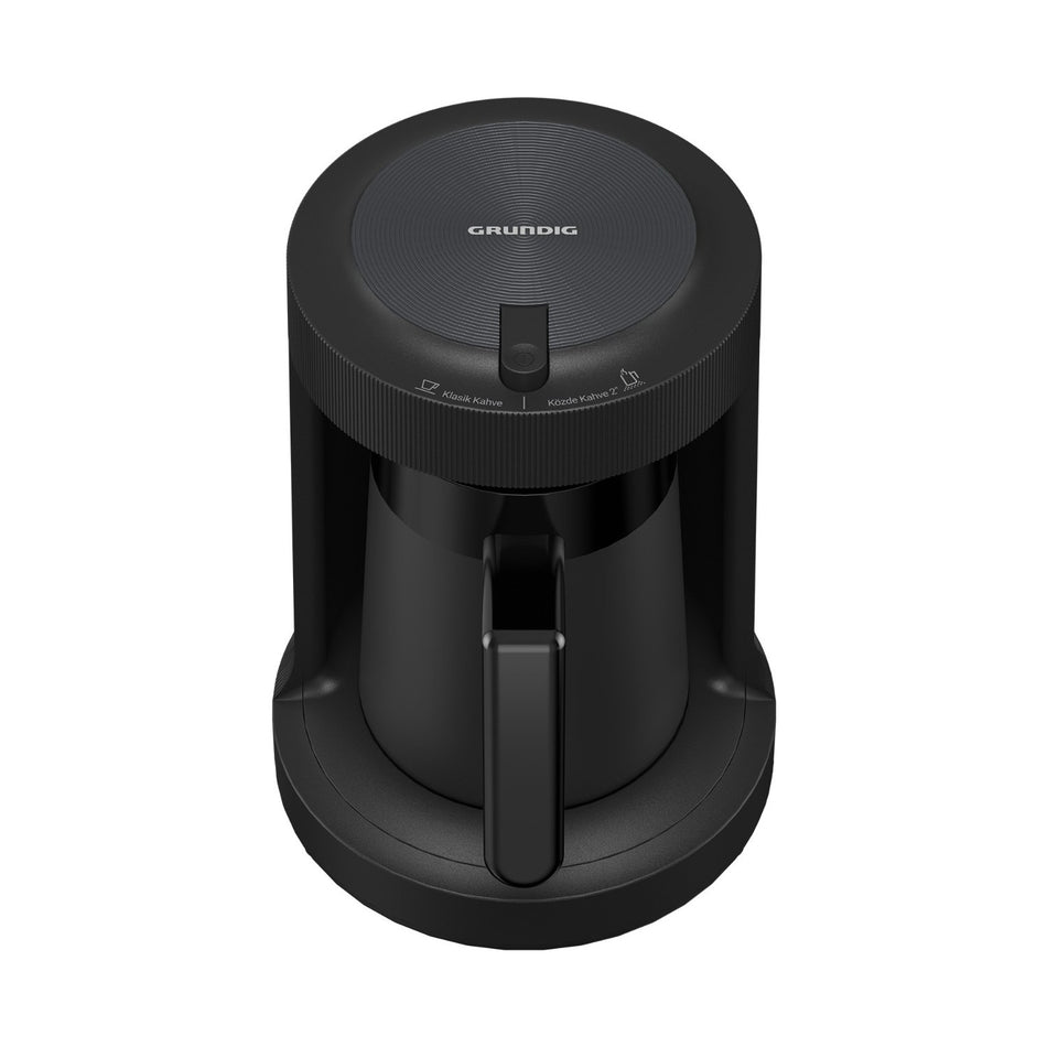 Grundig TKM 1541 B Black Turkish Coffee Maker, 4-Cup Capacity