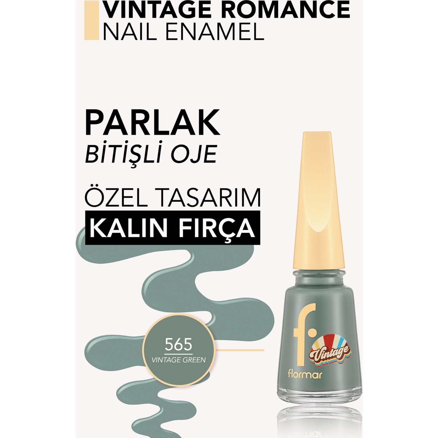 Flormar Vintage Romance Nail Polish - MALLTURK