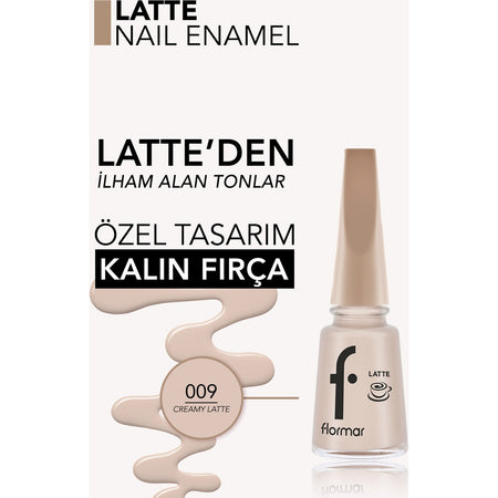 Flormar Latte Nail Polish - MALLTURK