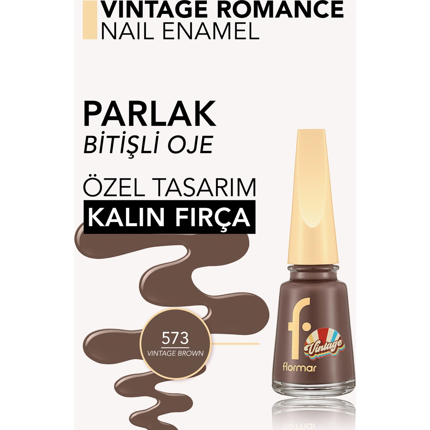 Flormar Vintage Romance Nail Polish - MALLTURK