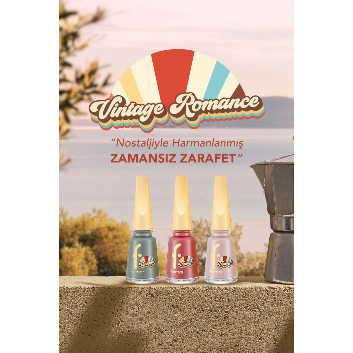Flormar Vintage Romance Nail Polish - MALLTURK