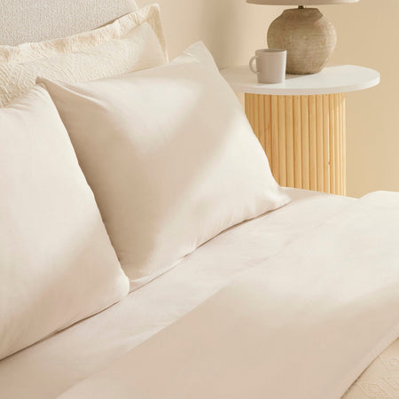 Karaca Home Noctis %100 Cotton Double Duvet Cover and Bedspread Set Stone - MALLTURK