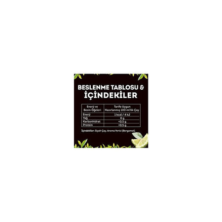 Lipton Earl Grey loose leaf tea bergamot flavored 1 kg Ozel Seri Tazeligi Koruyan pack - MALLTURK