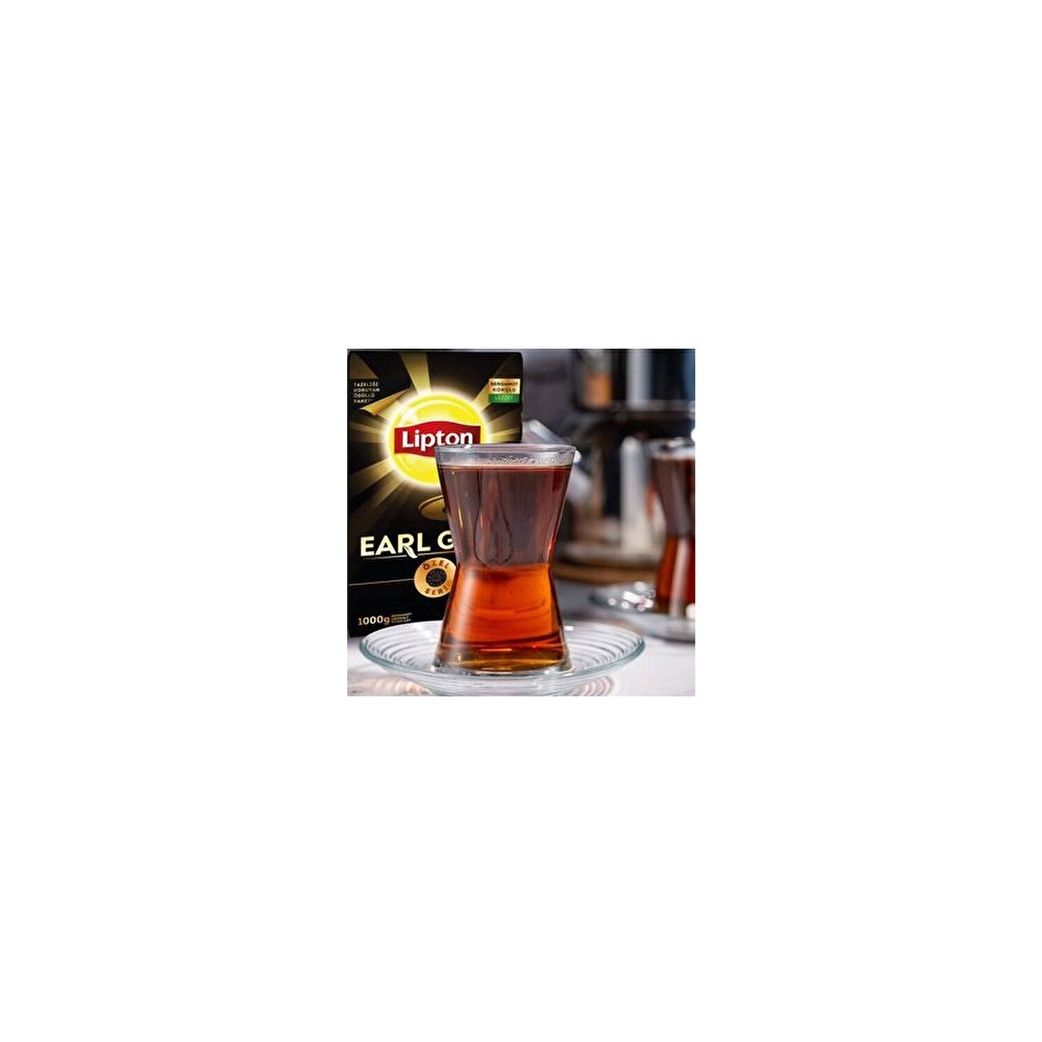 Lipton Earl Grey loose leaf tea bergamot flavored 1 kg Ozel Seri Tazeligi Koruyan pack - MALLTURK