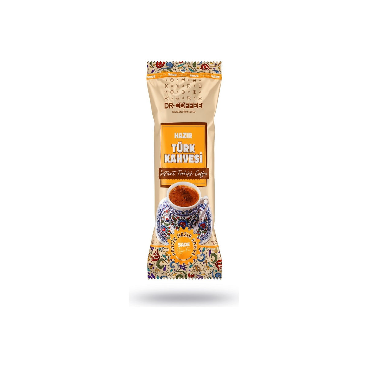 Dr.Coffee Plain Instant Turkish Coffee Office Set 7 g x 10 - MALLTURK
