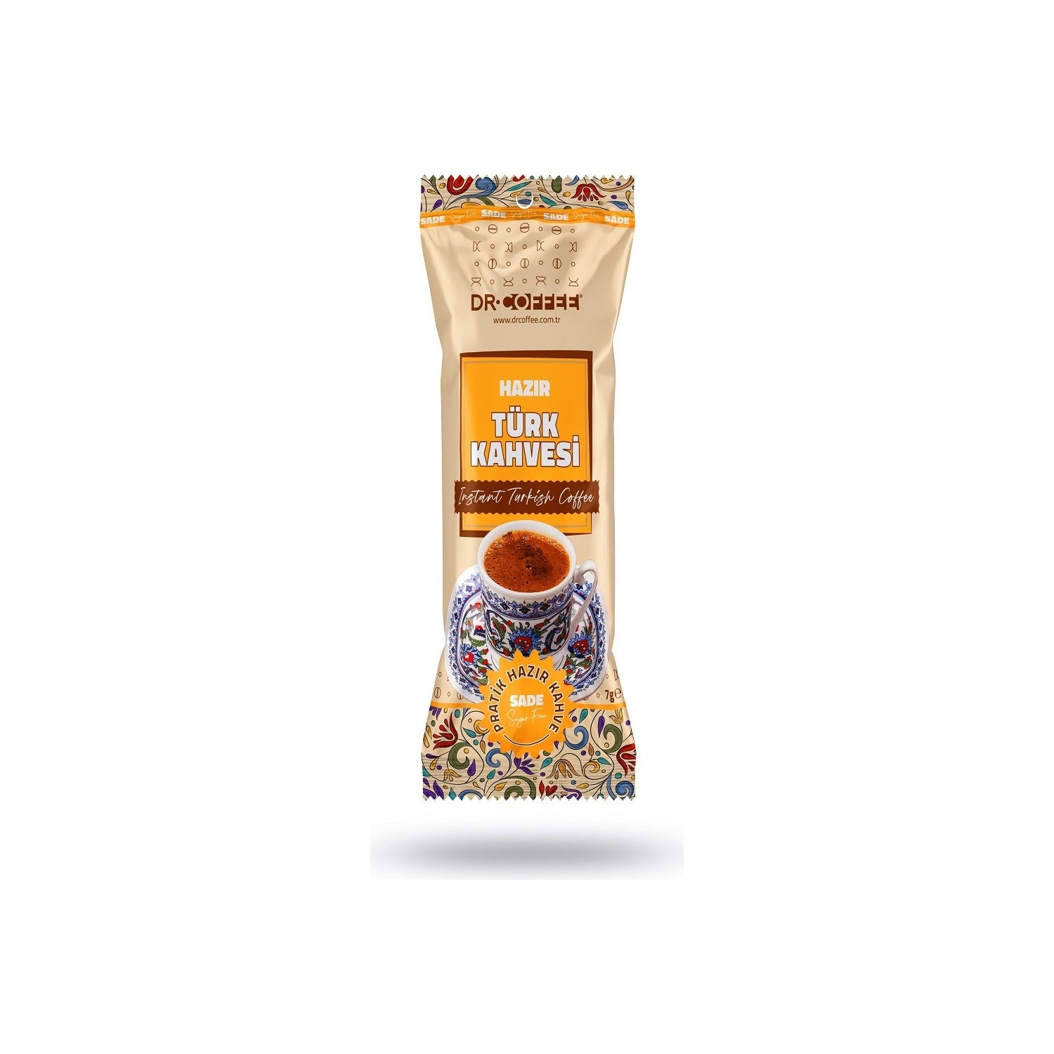 Dr.Coffee Plain Instant Turkish Coffee Office Set 7 g x 10 - MALLTURK