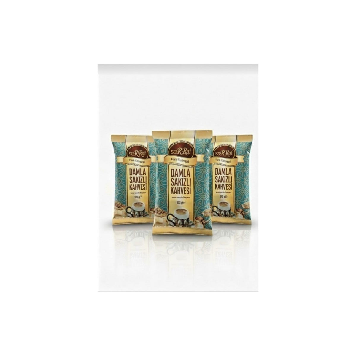 Sarraf Mastic Flavored Turkish Coffee 100 gr 3-pack - MALLTURK