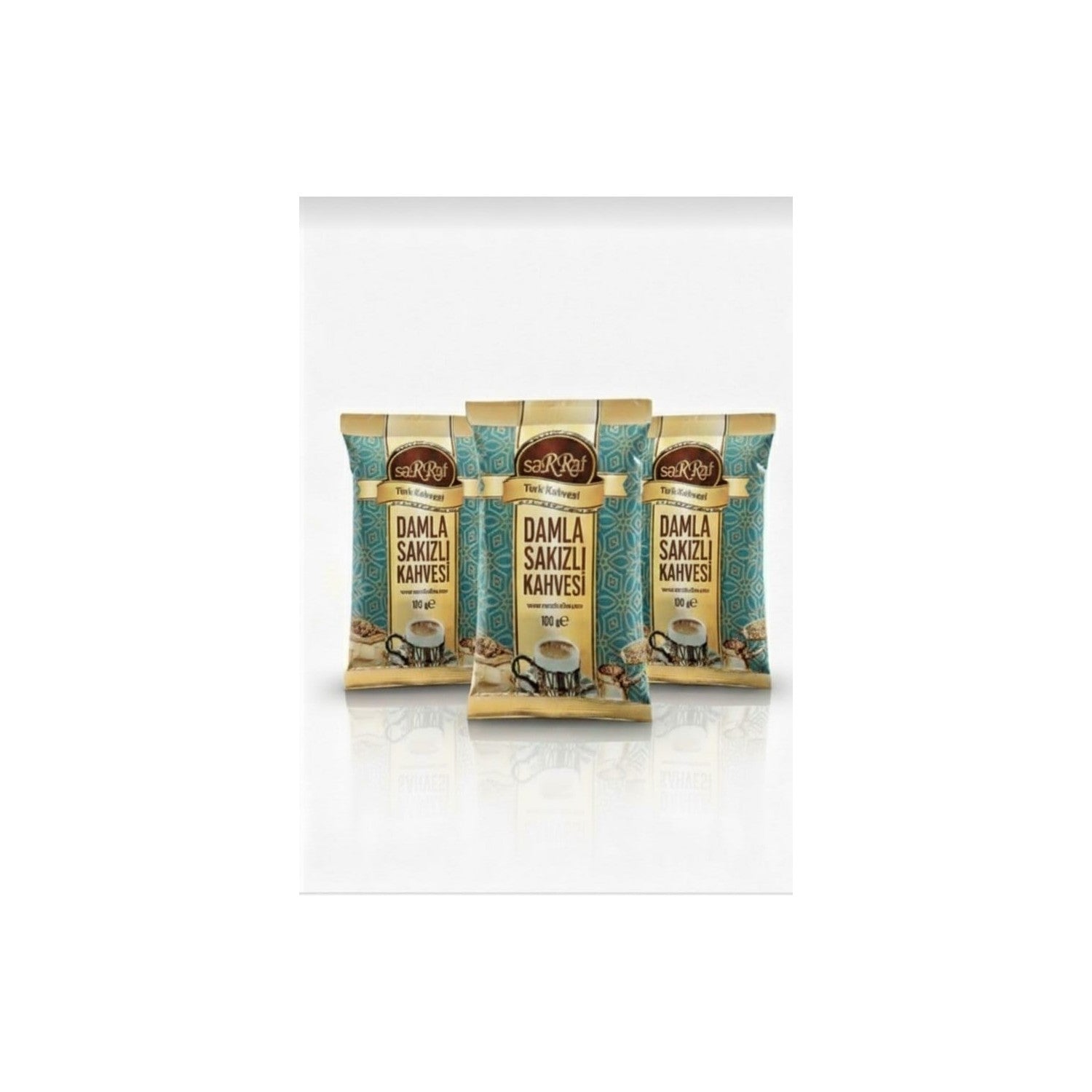 Sarraf Mastic Flavored Turkish Coffee 100 gr 3-pack - MALLTURK