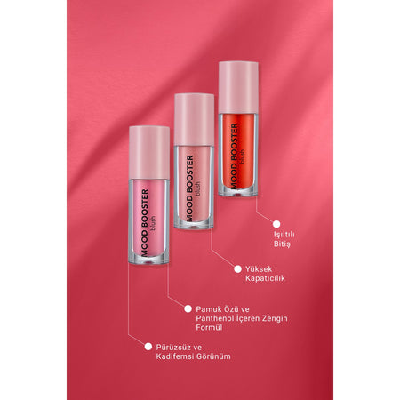 Flormar Mood Booster Liquid Blush