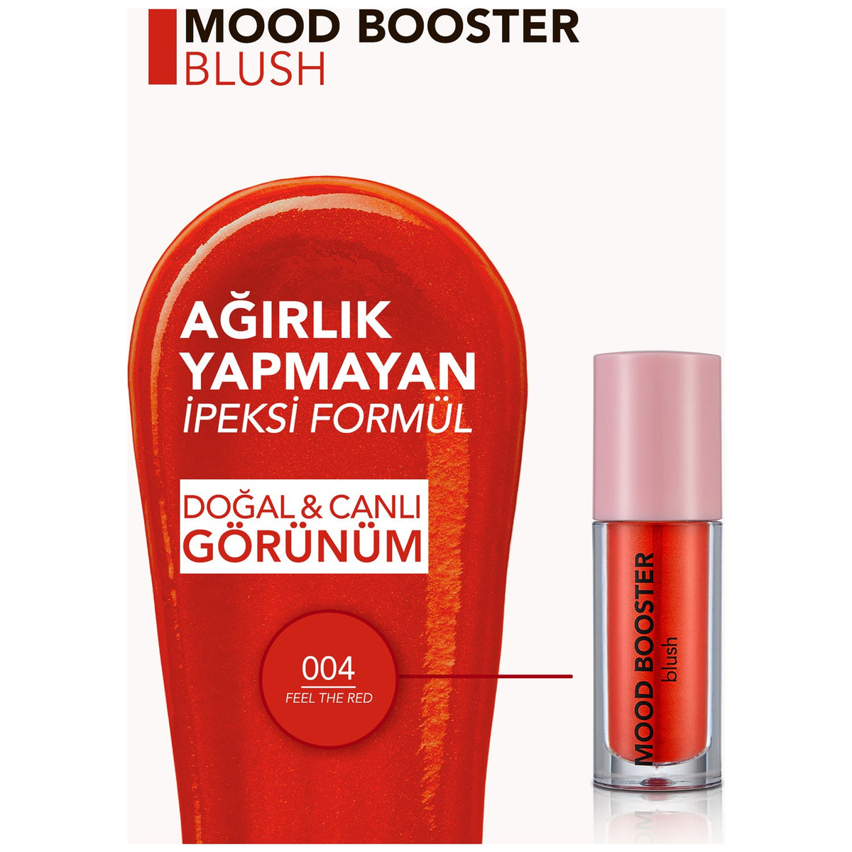 Flormar Mood Booster Liquid Blush