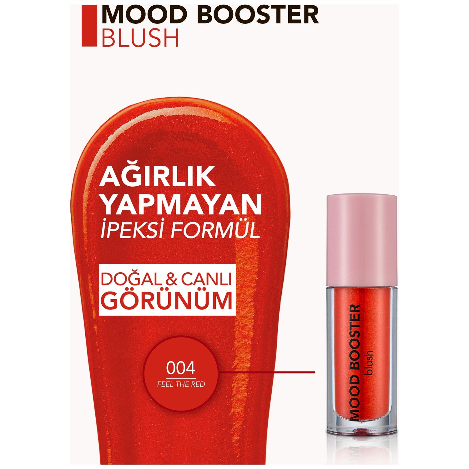 Flormar Mood Booster Liquid Blush