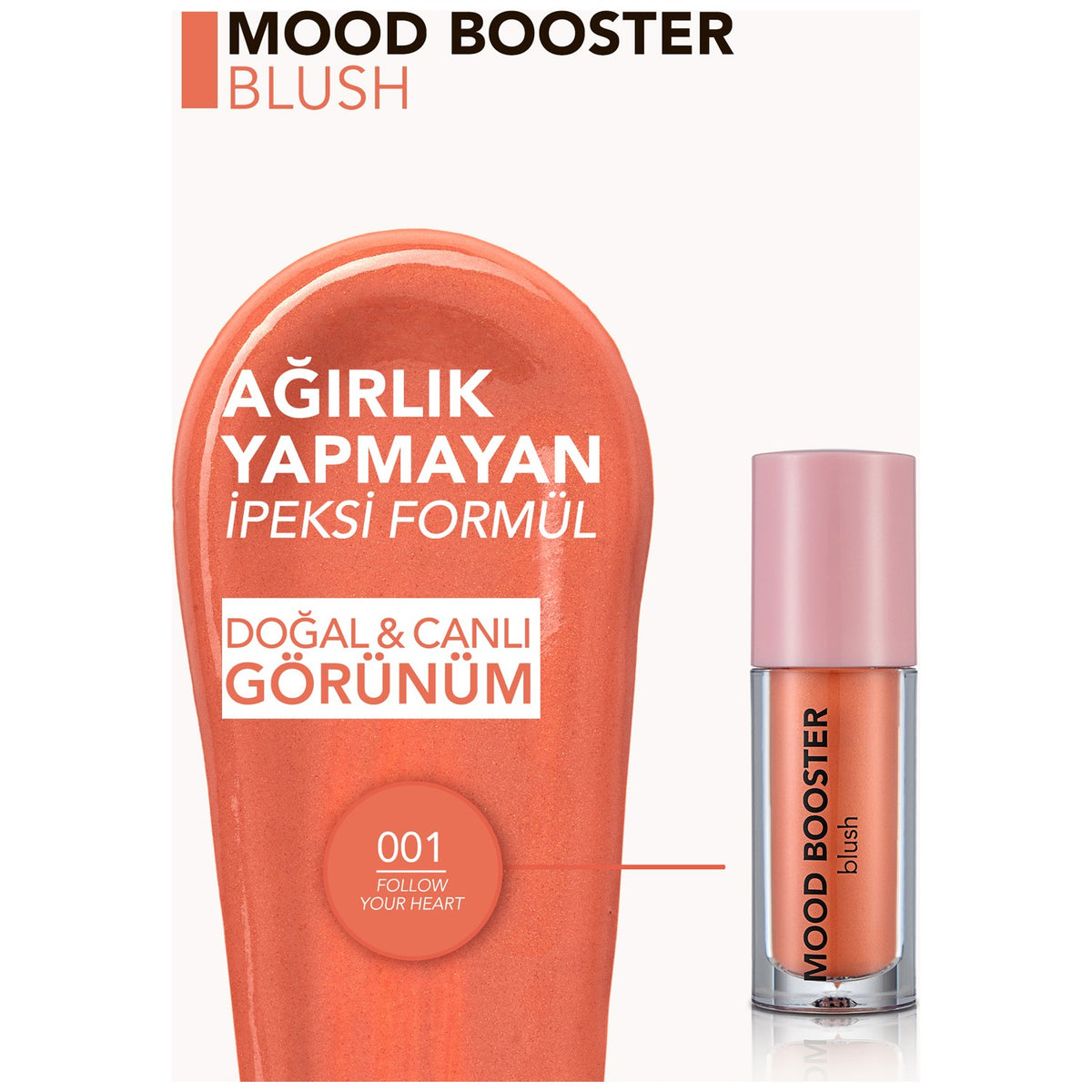 Flormar Mood Booster Liquid Blush
