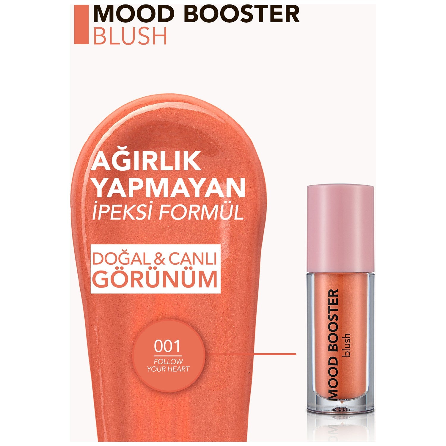 Flormar Mood Booster Liquid Blush