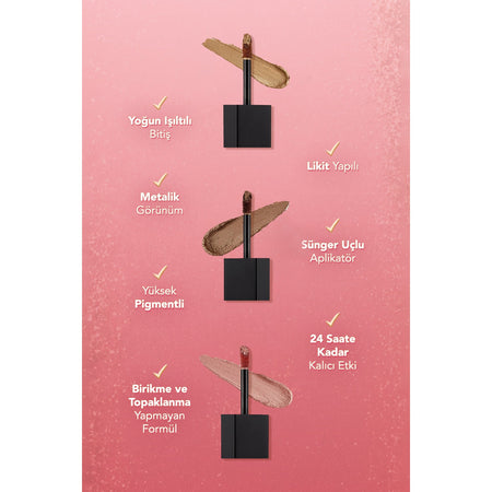 Flormar Shimmer & Shine Liquid Eye Shadow