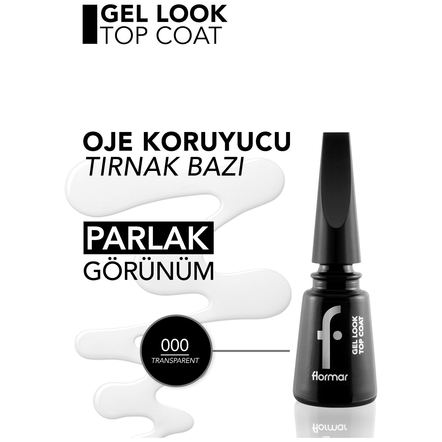 Flormar Gel Look Nail Polish - MALLTURK