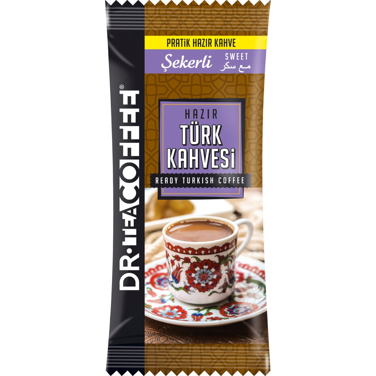 Dr.Coffee Sweetened Instant Turkish Coffee Office Set - 10 Pack - MALLTURK