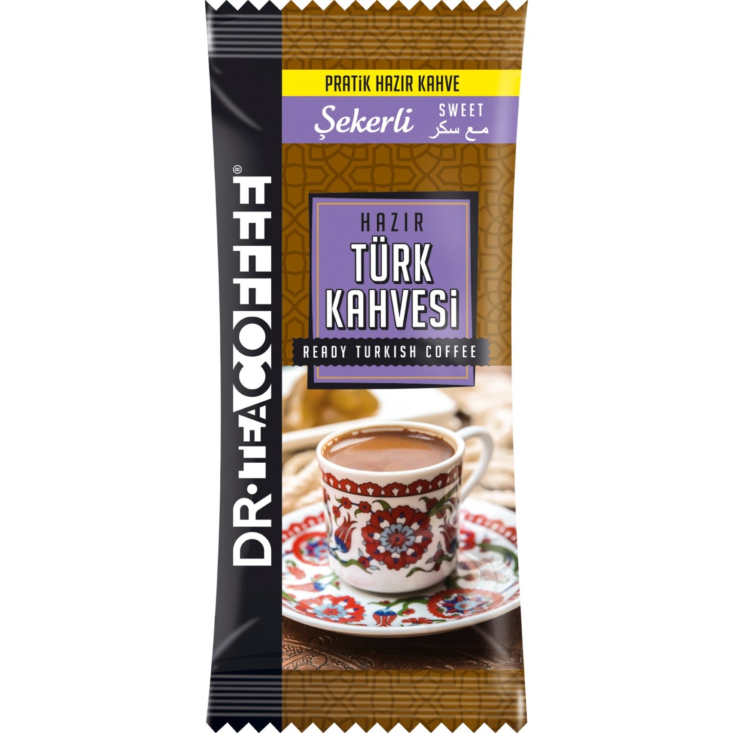Dr.Coffee Sweetened Instant Turkish Coffee Office Set - 10 Pack - MALLTURK