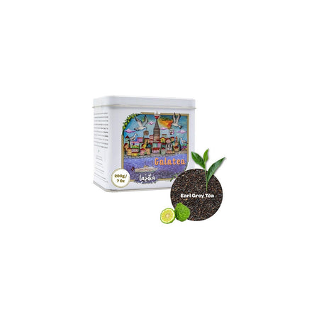 Lazika Galatea bergamot flavored black tea 200 g Metal Kutu - Erken Hasat, Hediyelik - MALLTURK