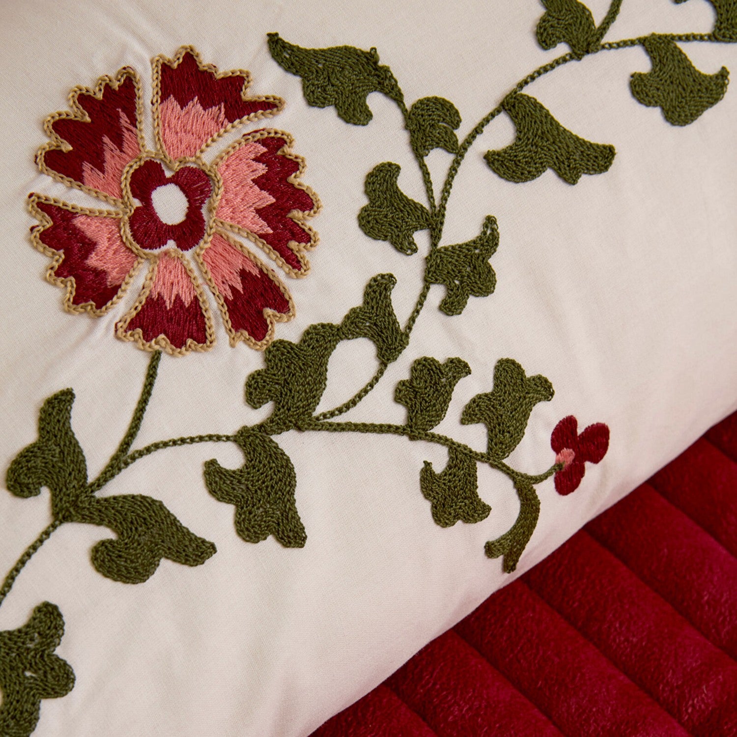 Karaca Home Lorea Double Embroidered Winter Set - MALLTURK