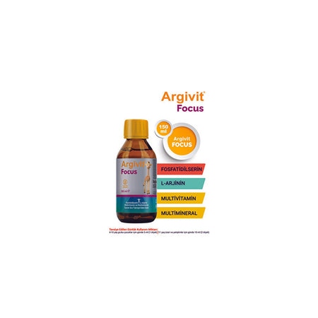Argivit Focus Syrup 2'li Avantajli Paket 150 ml Zihin Gelisimi Icin Ozel Formul - MALLTURK
