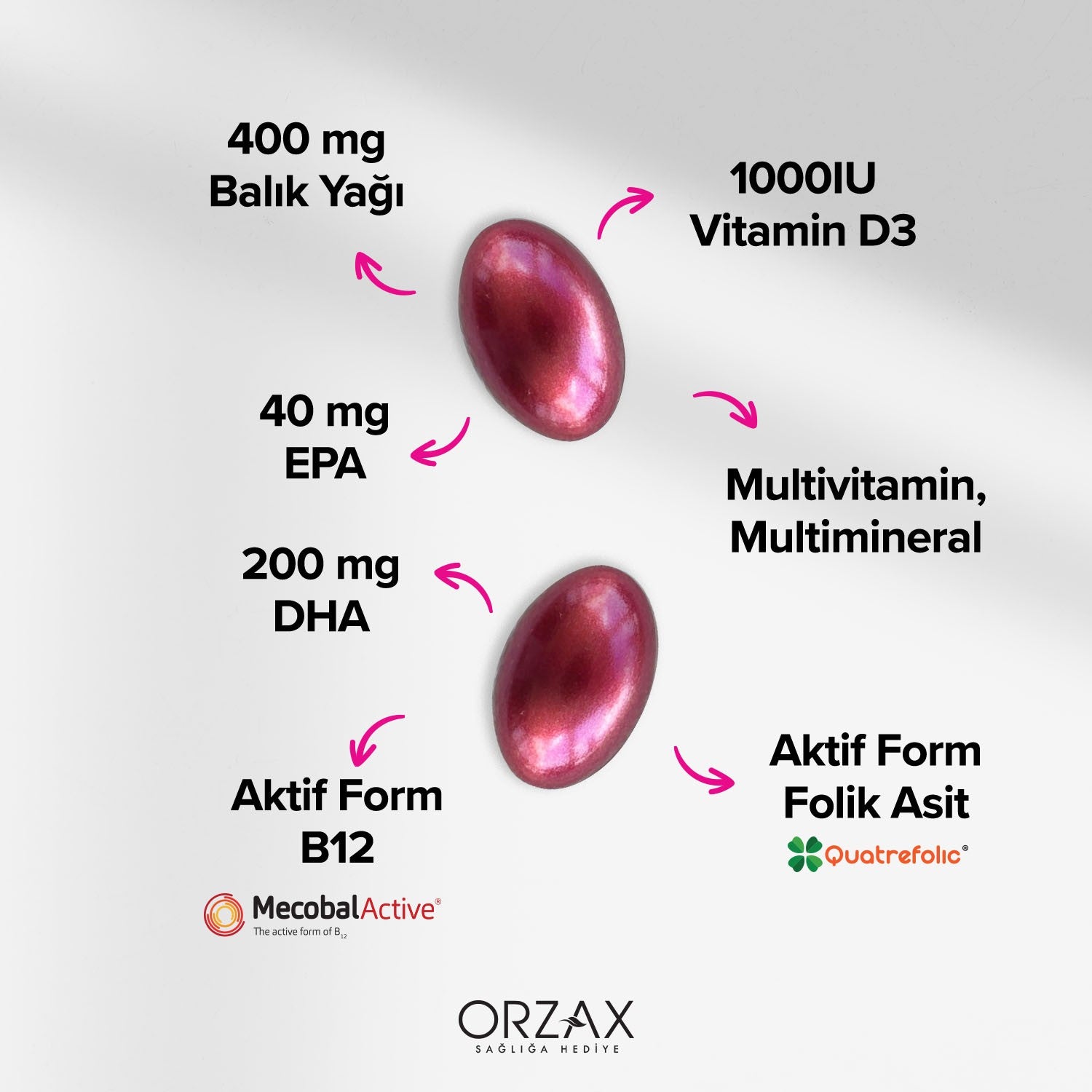 Orzax Ocean Mummy 30 Softgel Capsule - MALLTURK