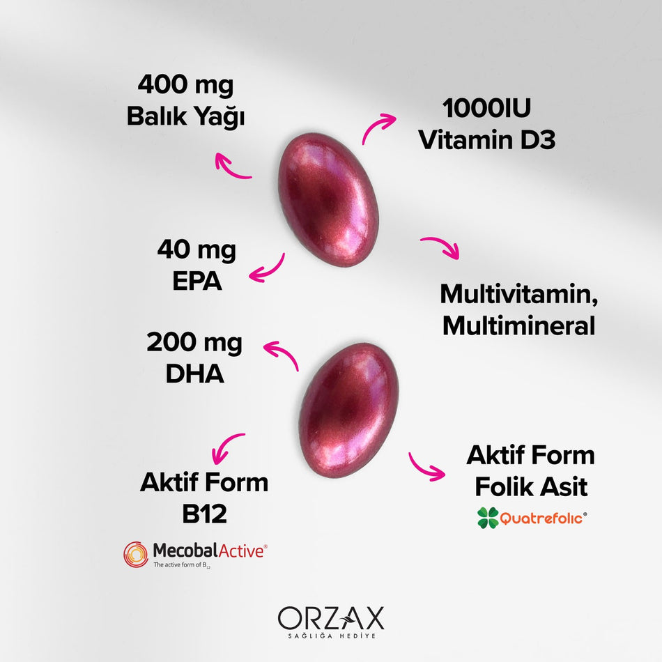 Orzax Ocean Mummy 30 Softgel Capsule - MALLTURK
