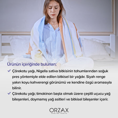 Orzax Ocean Black Seed Oil 1000 mg 60 Softgel Capsule Soguk Sikim - MALLTURK