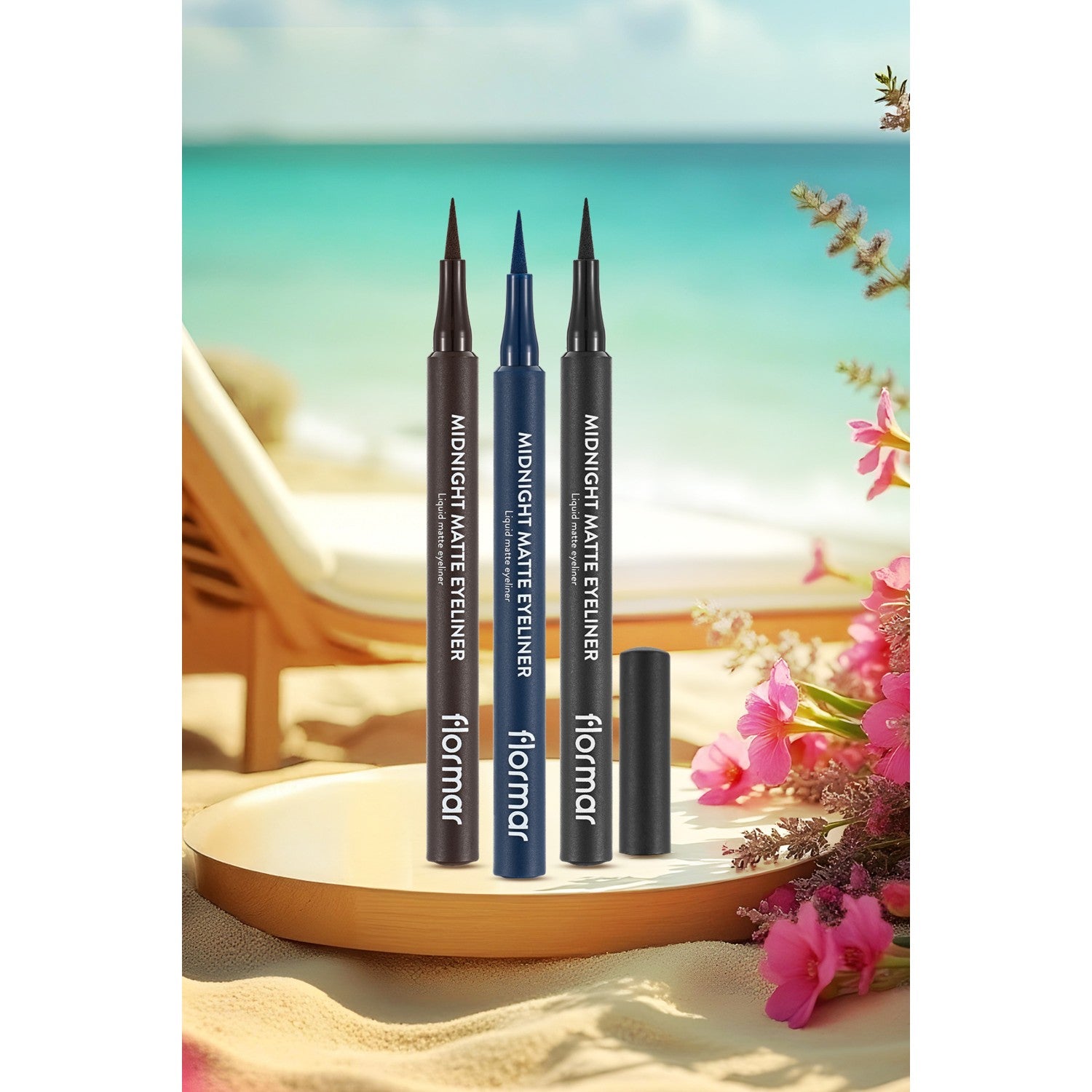 Flormar Midnight Matte Liquid Eyeliner