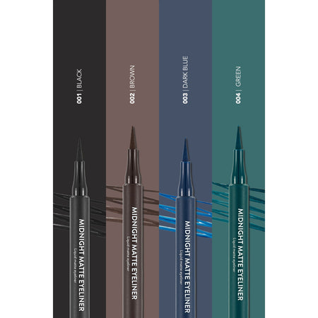 Flormar Midnight Matte Liquid Eyeliner