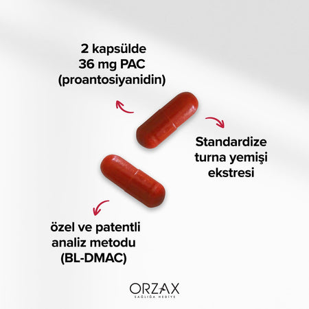 Orzax Ocean Cranberry 30 Capsule - MALLTURK