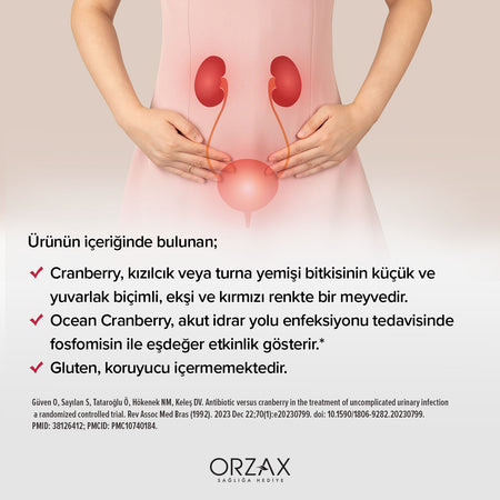 Orzax Ocean Cranberry 30 Capsule - MALLTURK