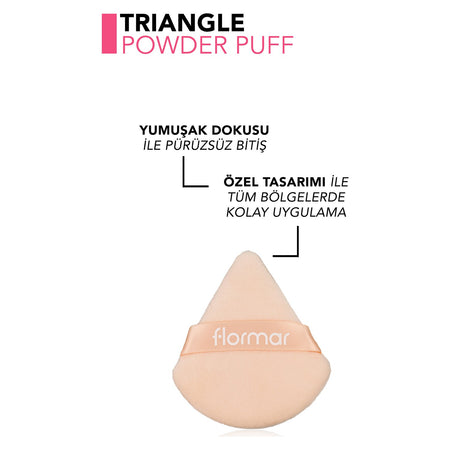 Flormar Triangle Makeup Sponge