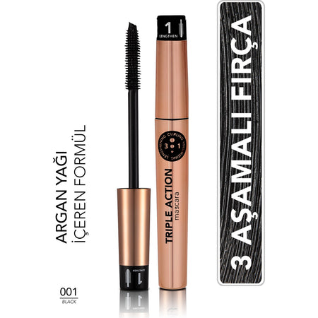Flormar Triple Action Mascara