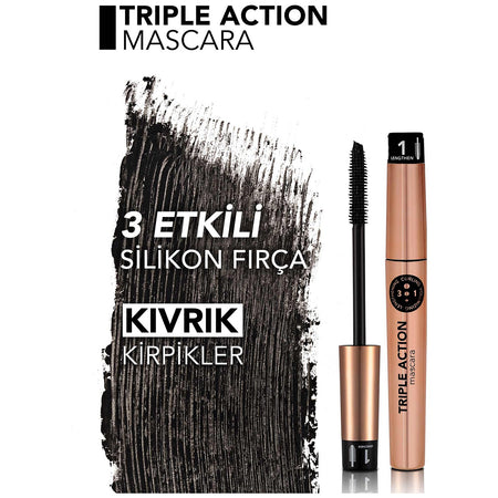 Flormar Triple Action Mascara