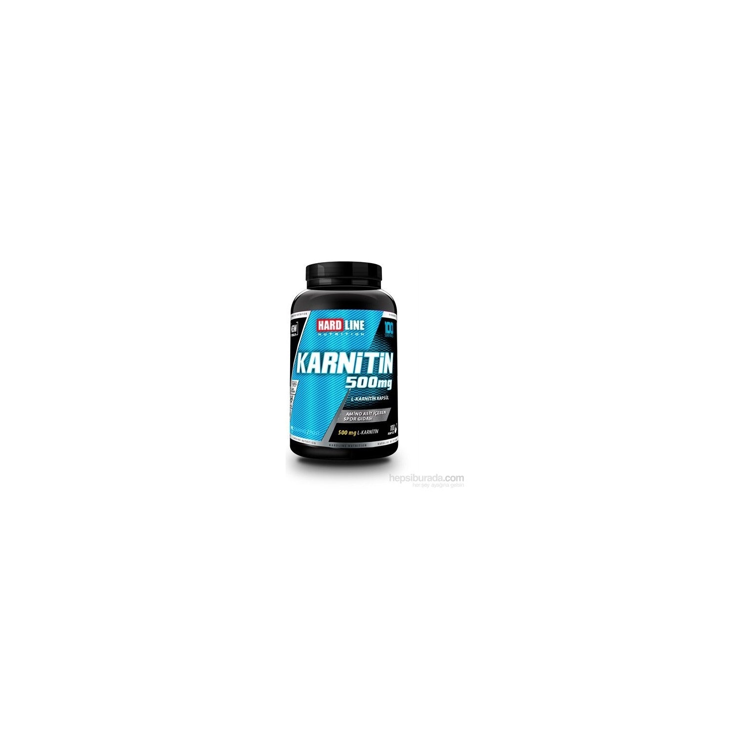Hardline Nutrition L-Carnitine 500 mg Capsules - MALLTURK