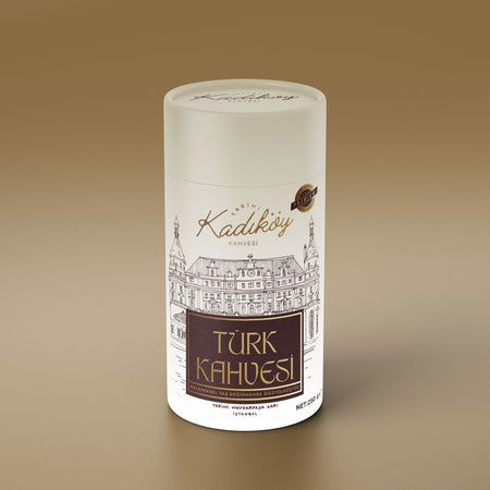 Historic Kadikoy Coffee Premium Historic Kadikoy Coffee 250 Gram Cylindrical Can - MALLTURK