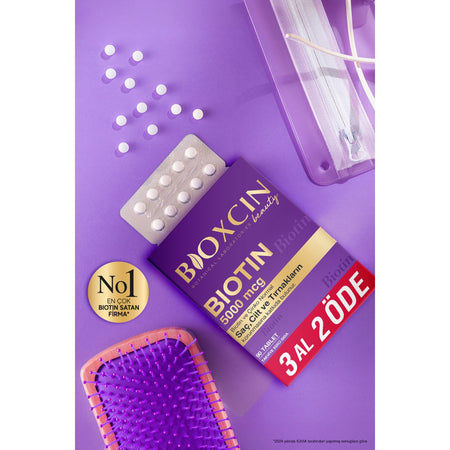 Bioxcin Biotin 5000 mcg Tablets