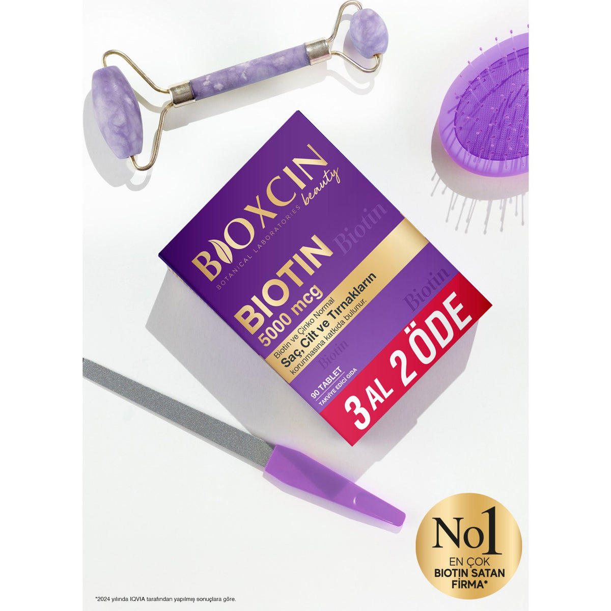 Bioxcin Biotin 5000 mcg Tablets