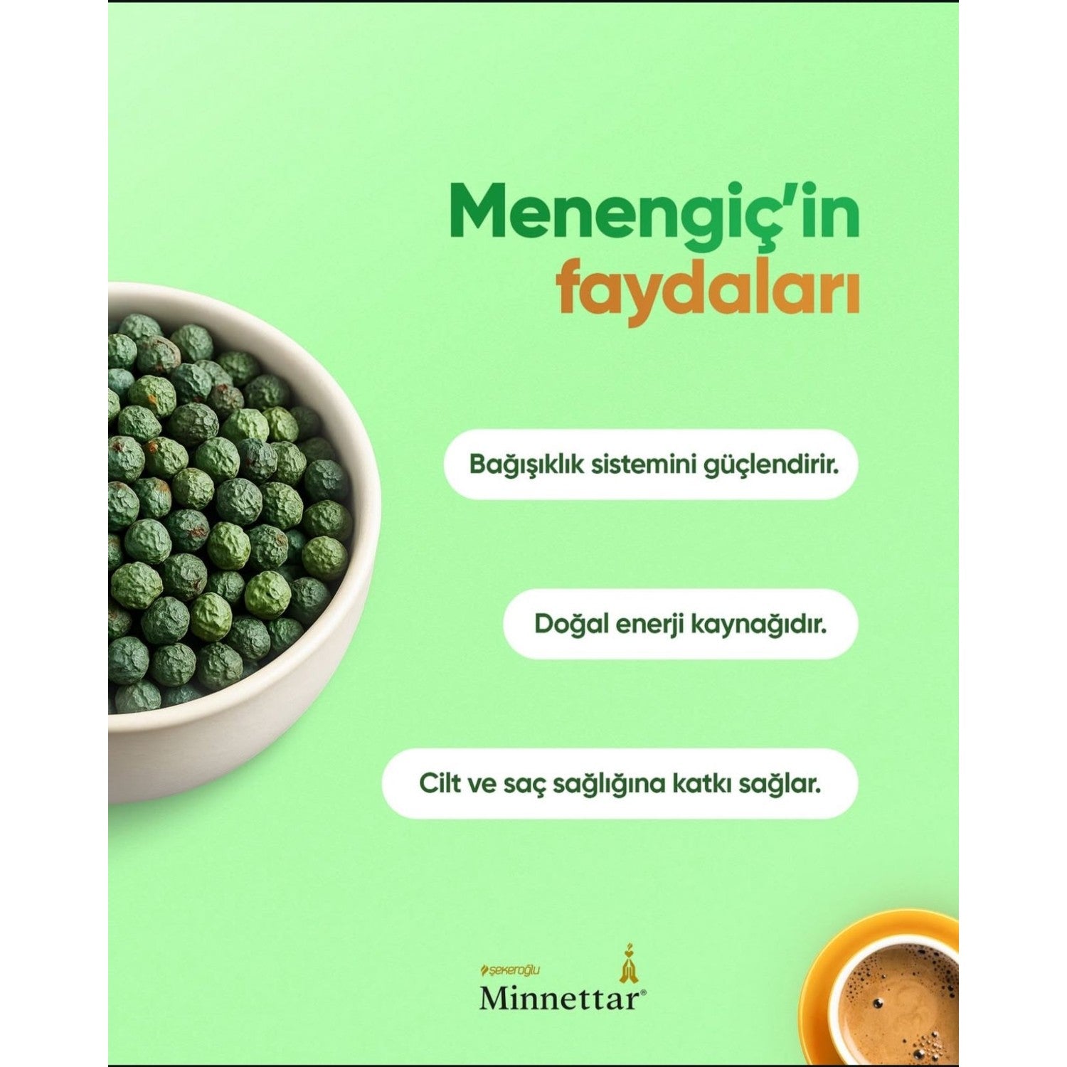 Sekeroglu Minnettar Menengic Coffee 165 g - MALLTURK